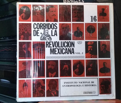 $ Lp Corridos De La Revolución Mexicana- Inah (Usado)