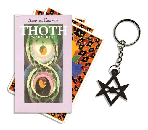 Tarot Libro De Thoth Aleister Crowley Con Llavero De Thelema