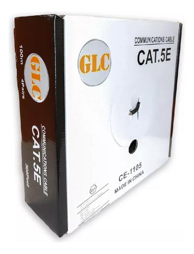 Cable Utp 5e Glc 100 Metros Doble Vaina Exterior