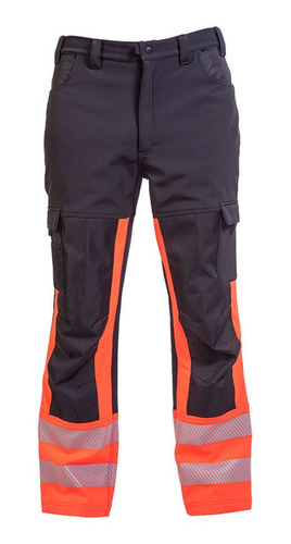 Pantalon Softshell Hw Oklan Rojo Fluor