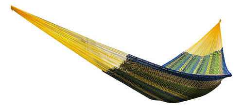 Imagen 3 de 9 de Hermosa Hamaca Yucateca Artesanal Nylon Hilo Grueso Premium