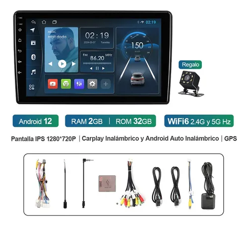 C1j Estéreo 2+32g Carplay Para Renault Captur Duster Logan
