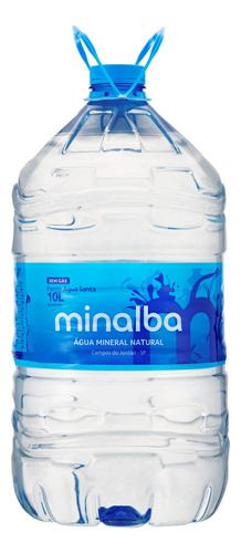 Água mineral Minalba  sem gás   galão  10 L  