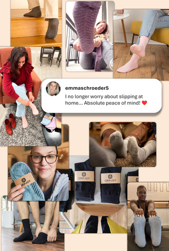Calcetines Antideslizantes Para Mujeres Y Hombres 3 Pares