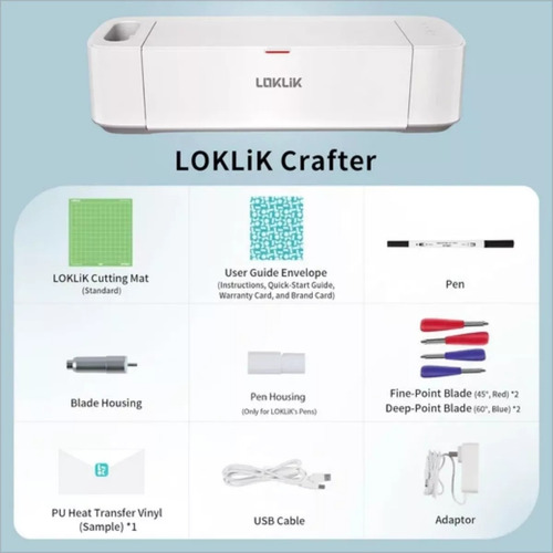 Loklik Crafter Cutting Machine Plotter De Corte Vinilo