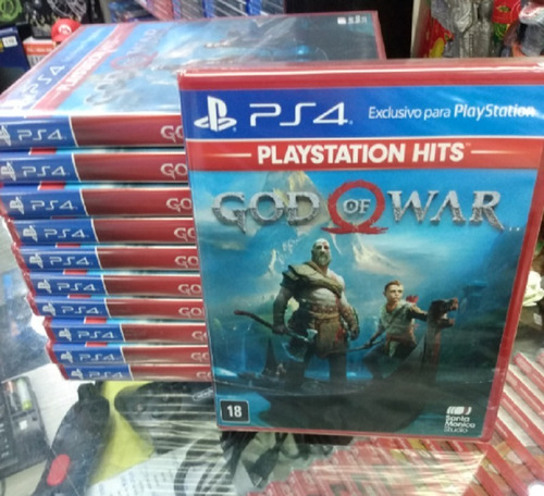 God Of War 4 Ps4 Mídia Física Novo Lacrado Pronta Entrega