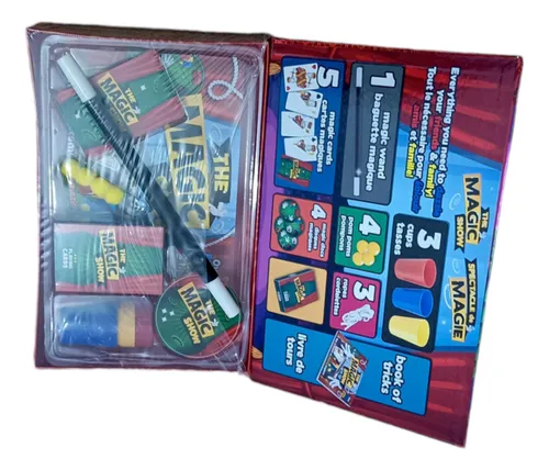 Kit De Magia De 120 Trucos Con Diferentes Utensilios