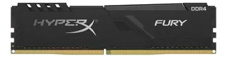 Memoria RAM Fury DDR4 gamer color negro 8GB 1 HyperX HX426C16FB3/8