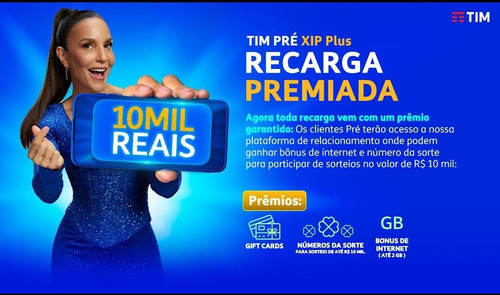 Chip Da Tim Com Recarga