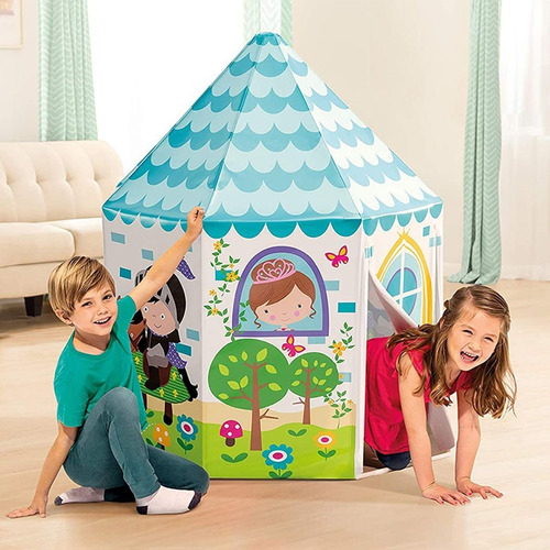 Castillo Casita De Juegos Para Niños Y Niñas Juguete Casa 