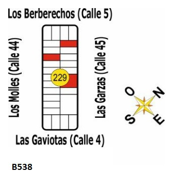 B538 Solares En Uruguay - La Esmeralda - Dpto De Rocha
