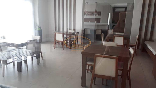 Apartamento Com 1 Dormitório(s) Localizado(a) No Bairro Vila Mathias Em Santos / Santos - 6709