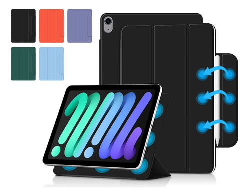 Funda Magnética Smart Cover Para iPad Mini 6 De 8,3 Pulgadas