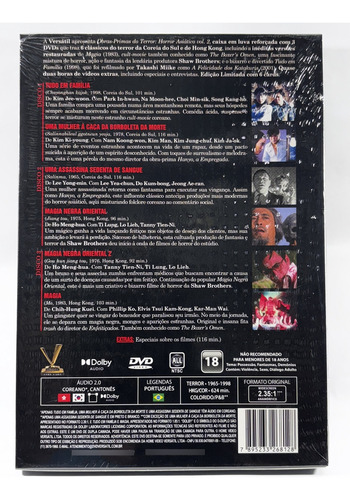 Dvd Obras-primas Do Terror - Horror Asiático Vol. 2