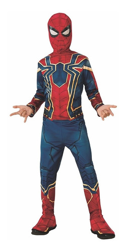 Disfraz Iron Spiderman Hombre Araña 4-6 Años Entrega Inmedia