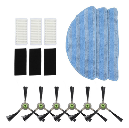 Kit De Accesorios Para Aspiradora Robot De Barrido De Alta R