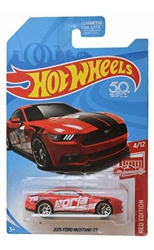 Hot Wheels Red Edition 4/12 [red] 2015 Ford Mustang Nbqfm