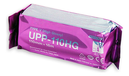 Rollo De Papel Para Video Printer Upp-110hg Sony