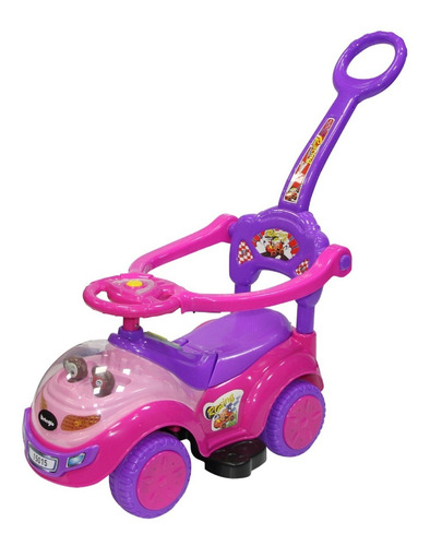 Imagen 2 de 8 de Correpasillo Musical Bebeglo Rs-15015-4 Fucsia