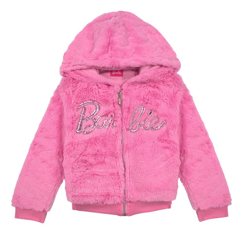 Bomber Peluche Para Niña Marca Barbie