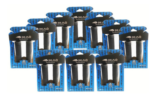 Imagen 1 de 3 de Puños Para Bici Kraton Mao De Paseo Mtb Pack X 10 Negro