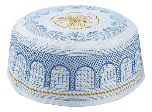 Sombrero Kufi De Oración Musulmán Islámico Para Hombre, Cala