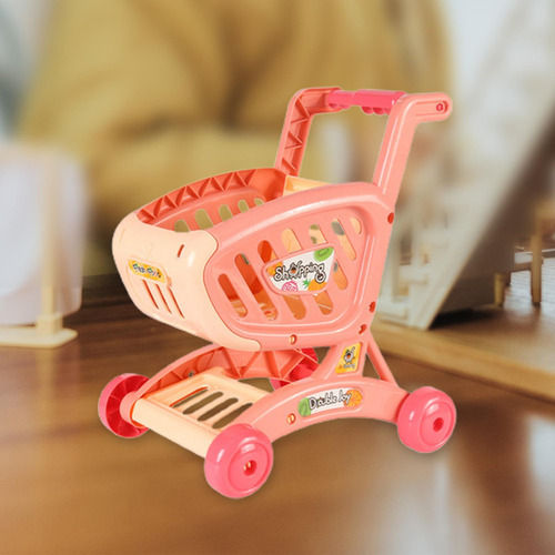 Carrito De Supermercado, Carrito De Compras Para Niños Rojo