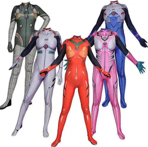 Disfraz De Rei Mari For Cosplay De Soryu Langley Ayanami Pa