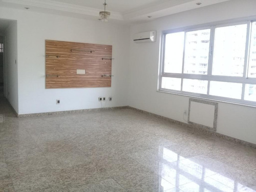Apartamento Com 2 Dormitórios Para Alugar, 130 M² Por R$ 3.600,00/mês - Gonzaga - Santos/sp - Ap4744