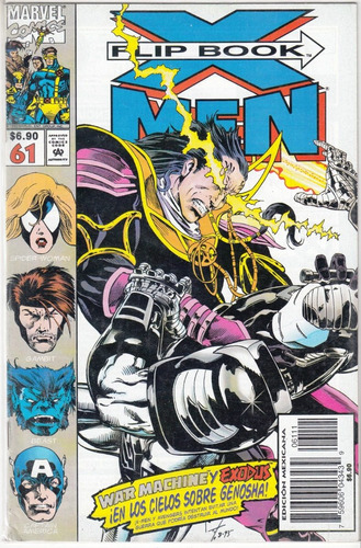 Comic Marvel Flip Book X-men # 61 Marvel Mexicana