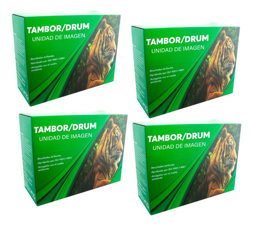 4 Pza Dr1060 Tambor Tigre Compatible Con Hl-1118