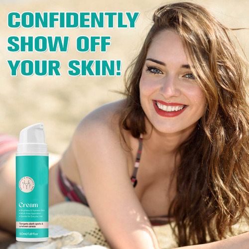 Crema Blanqueadora E Skin Para Axilas, Rodillas, Codos Y Mus