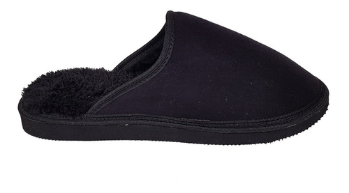 Imagen 2 de 5 de Pantuflas Chinelas De Hombre Piel Con Corderito libertarios
