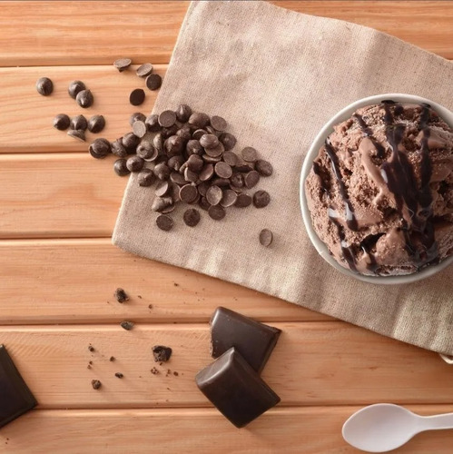 Imagen 4 de 5 de Chocolate semi amargo en chips para hornear Alpino Lodiser bolsa X 1 Kg