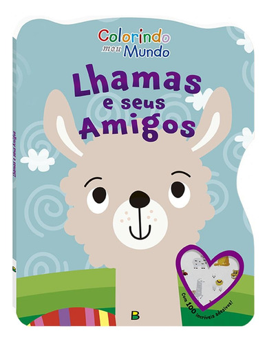 Colorindo meu mundo: Lhamas e seus Amigos, de Mammoth World. Editora Todolivro Distribuidora Ltda., capa mole em português, 2020
