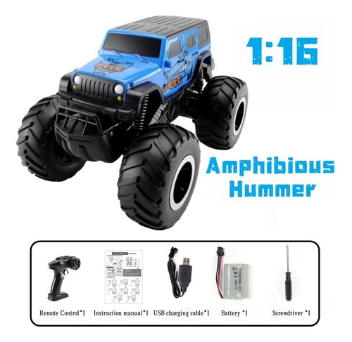 Terreneitoir Carro Anfibio Todo Terreno Hummer Rc Buggy