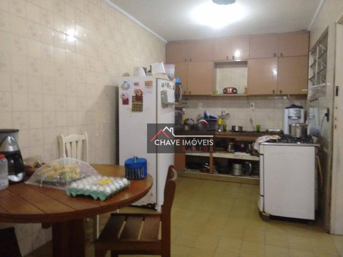Imagem 6 de 30 de Sobrado Residencial À Venda, Embaré, Santos. - So0057