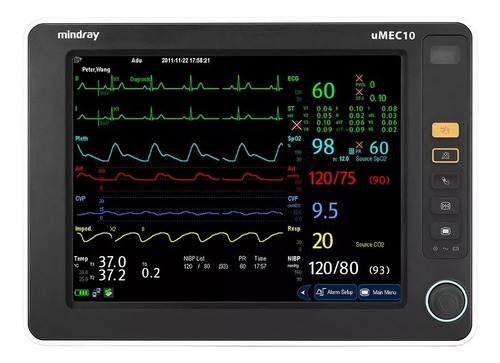 Monitor De Signos Vitales Uso Veterinario Umec 10 Mindray