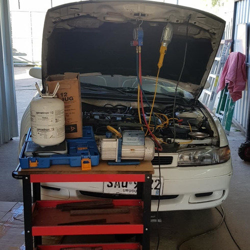 Imagen 8 de 10 de Aire Acondicionado Automotriz Carga Gas Reparación