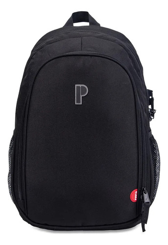 Mochila Juvenil City Walker Negro Porta Original 