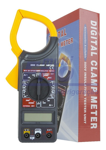 Alicate Amperímetro Digital Gc-266c Clamp Meter Temperatura