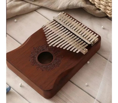 Imagen 3 de 7 de 17 Teclas Kalimba, Pulgar, Piano Africano