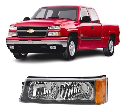 Cuarto Frontal Silverado 2003-2007 1500 Piloto Ctt