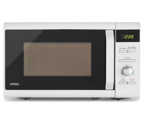 Imagen 6 de 10 de Microondas Atma Easy Cook MD1720N 700w Blanco 20L 220V