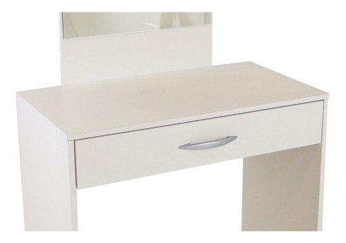 Imagen 4 de 10 de Tocador Organizador Cosmeticos Maquillador Blanco C/ Espejo+