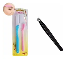 Comprar Set Perfilador Cejas Rostro + Peine De Cejas + Pinza Cejas