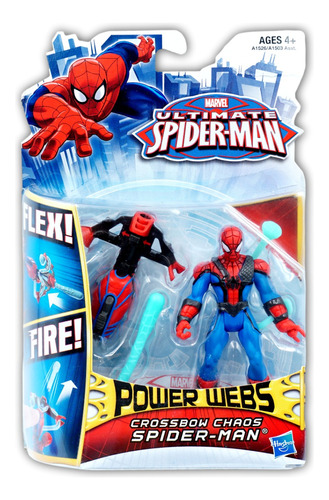 Marvel Ultimate Spider Man Power Webs Crossbow Chaos 2012