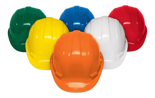 Casco De Proteccion, Colores Varios, Suspension Ajustable