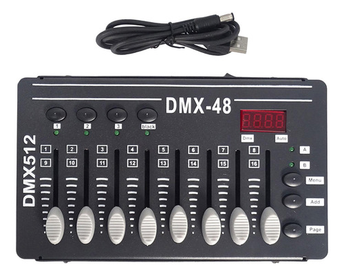 Controlador Dmx, Control De Luz Dmx, Luz De Discoteca De