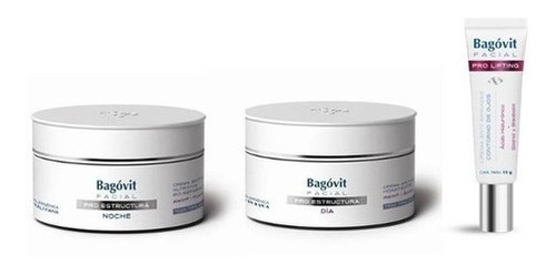 Bagovit Facial Pro Estructura Dia+ Noche+ Contorno De Ojos